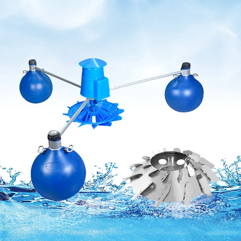 Submersible Venturi Jet Aerator 220v 750w Plastic Iron Impeller Aerator Solar Powered Fish Pond Aeratortractor-aerator