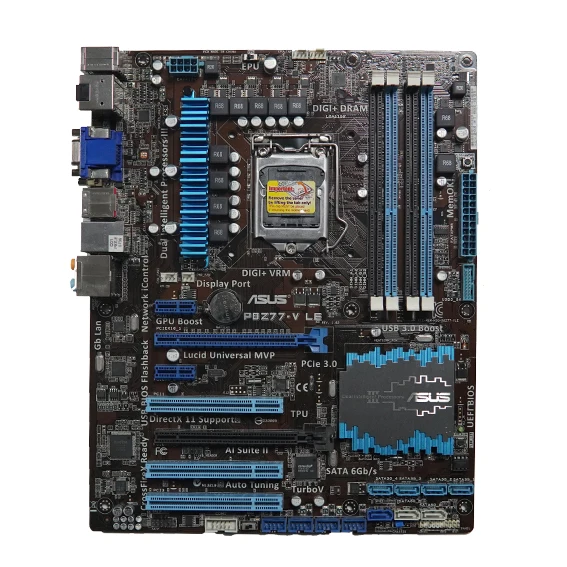 P8Z77-V LE  with Intel Z77 LGA 1155 i3 i5 i7 DDR3 32GB For computer Desktop Motherboard