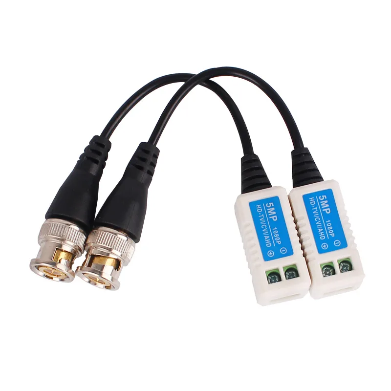 GK-202K hot sales video balun simple installation cctv balun 1 ch video balun transmitter