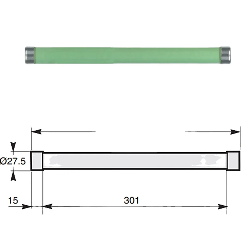 
XRNP Medium Voltage glass fuse 6x30 