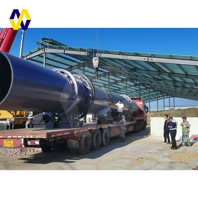 Rotary Light Soda Ash Dryer in Metallurgical, Chemical and Other Industry