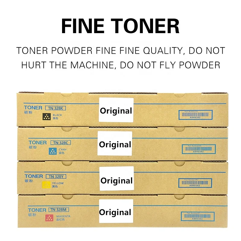 zhuhai Konica Minolta BHC C 250i 300i 360i 7130i TN328 AAV8230 AAV8330 AAV8430 AAV8130 Ceramic Toner Cartridge Powder Bulk Toner