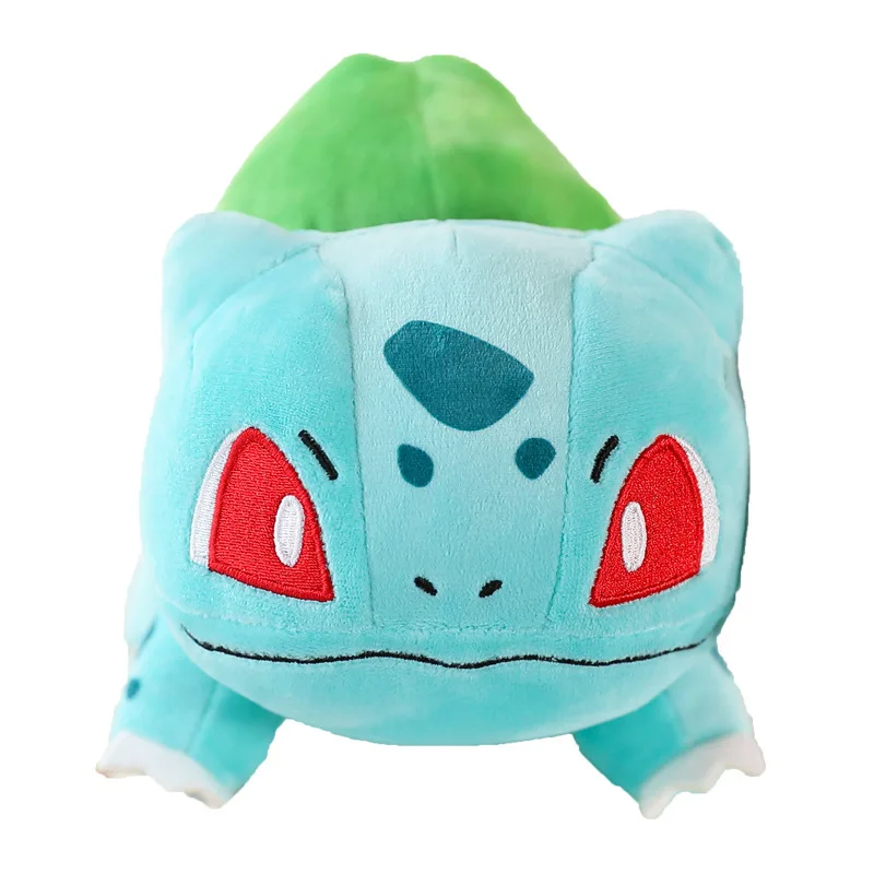 Original Green Large Size Stuffed Plush Frog Toy Cushin Pillow Toys Bulbasaur Doll Cartoon Pokemoned Pocket Monster Toy for Kids