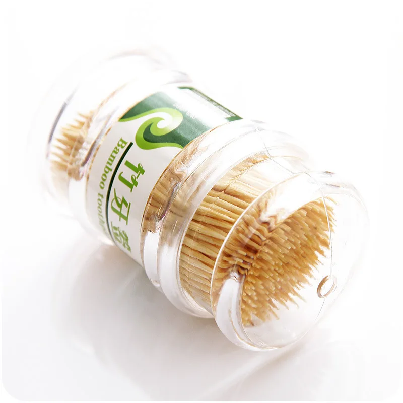 Одноразовые Бамбуковые Зубочистки первого слоя, 1,8*65 мм, 480 шт./бутылка