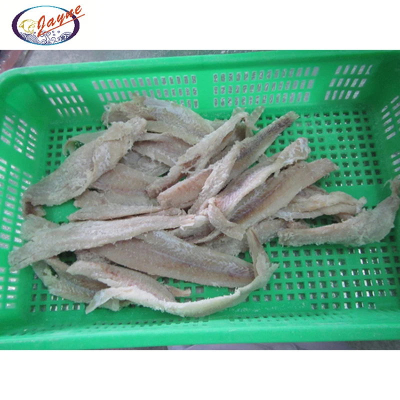 China Manufacture high quality good class dry salted pollock fish fillet