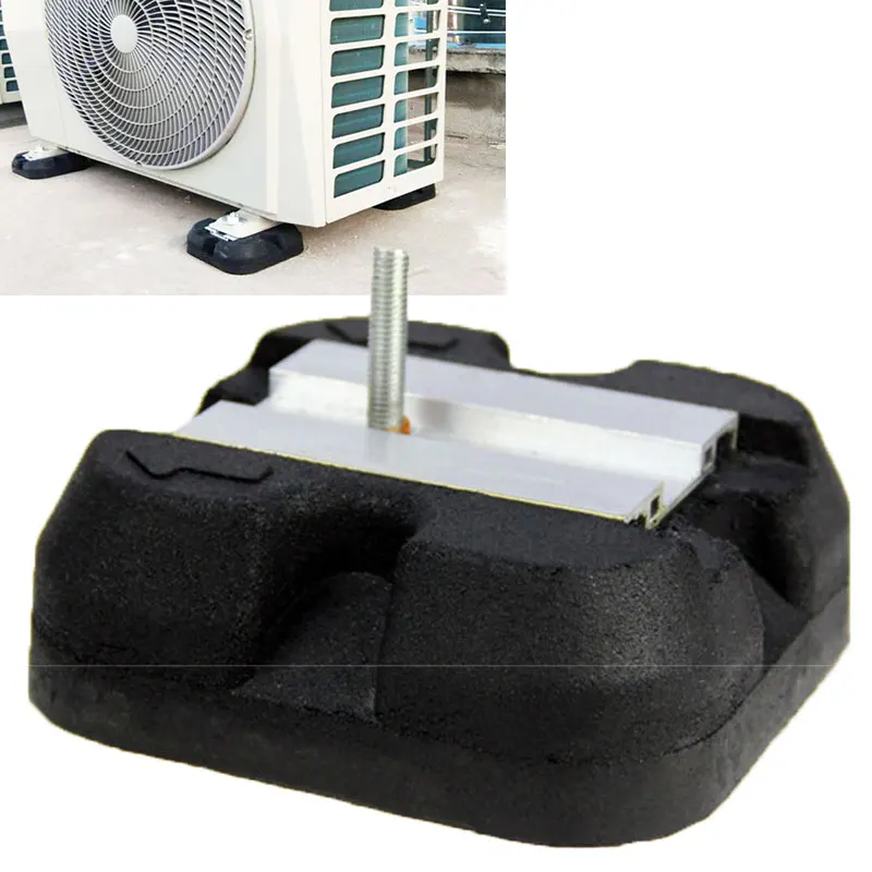 air conditioner mount rubber pad damper 4 pack anti vibration shock universal absorber OEM ODM customized anti slip for outdoor