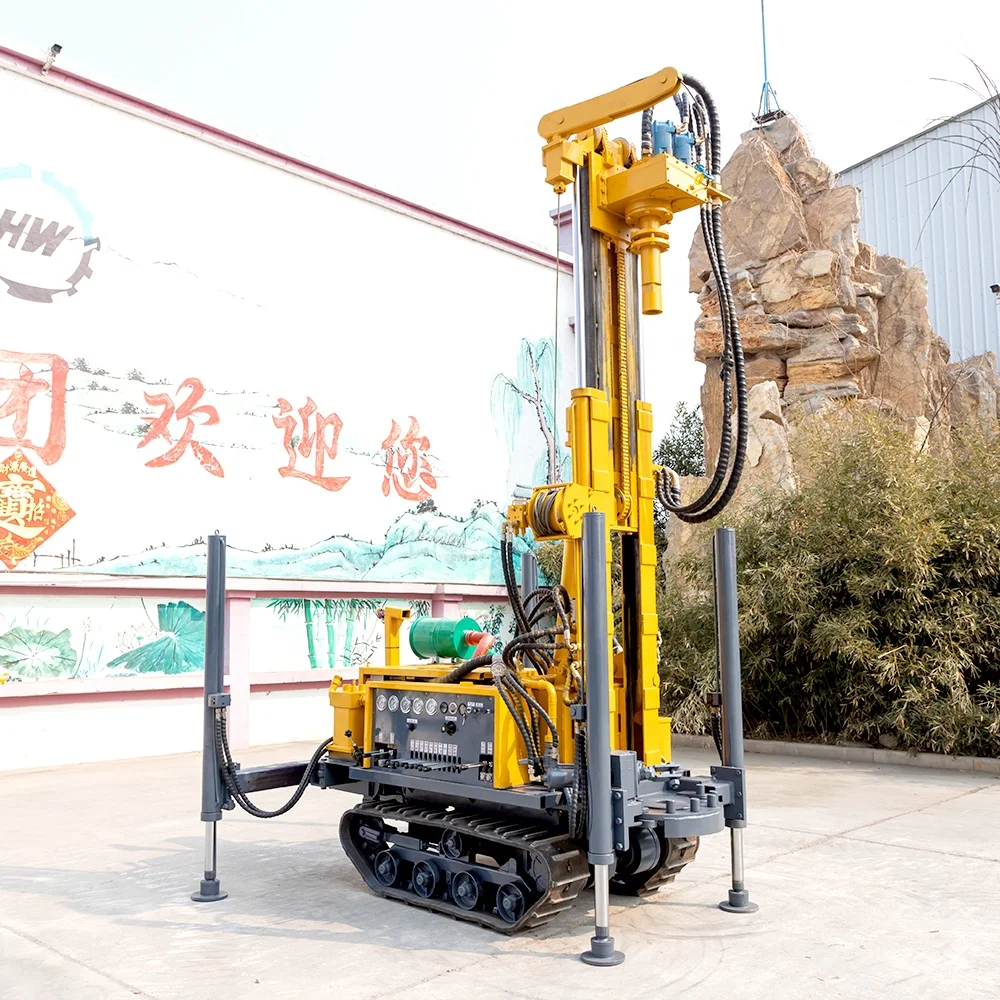 Hengwang 100m 200m 300m 400m 500m water drilling machine water well drilling machine for sale