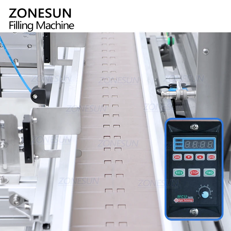 ZONESUN ZS-DTPP4D Desktop Lemonade 4 Diving Heads Peristaltic Pump Liquid Bottle Filling Machine