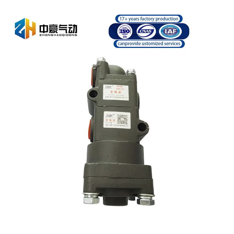 23Q-L15 valve Petroleum Exploration Rig air compressor pressure control valve 23Q-L15 air winch control valve