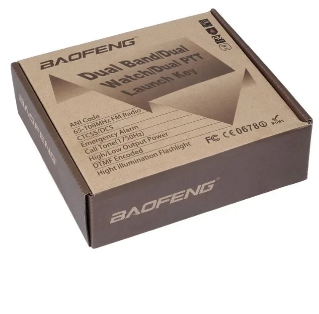 Baofeng High Quality UV-82 8W Walkie Talkie Two Channel Radio Dual PTT Dual Band Radio Receiver UHF VHF 10km Transmitter