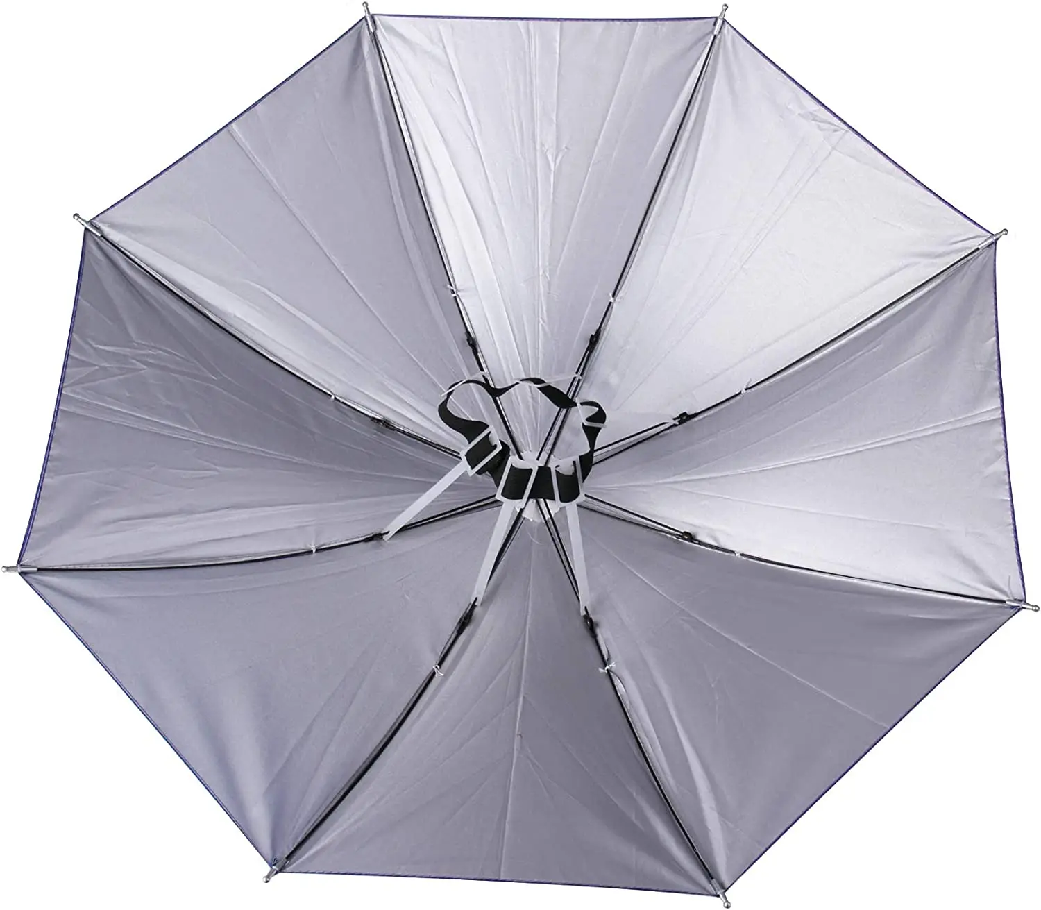 Novelty umbrellas for the rain Portable Travel Hiking uv fishing head with sun protection hat umbrella for sale