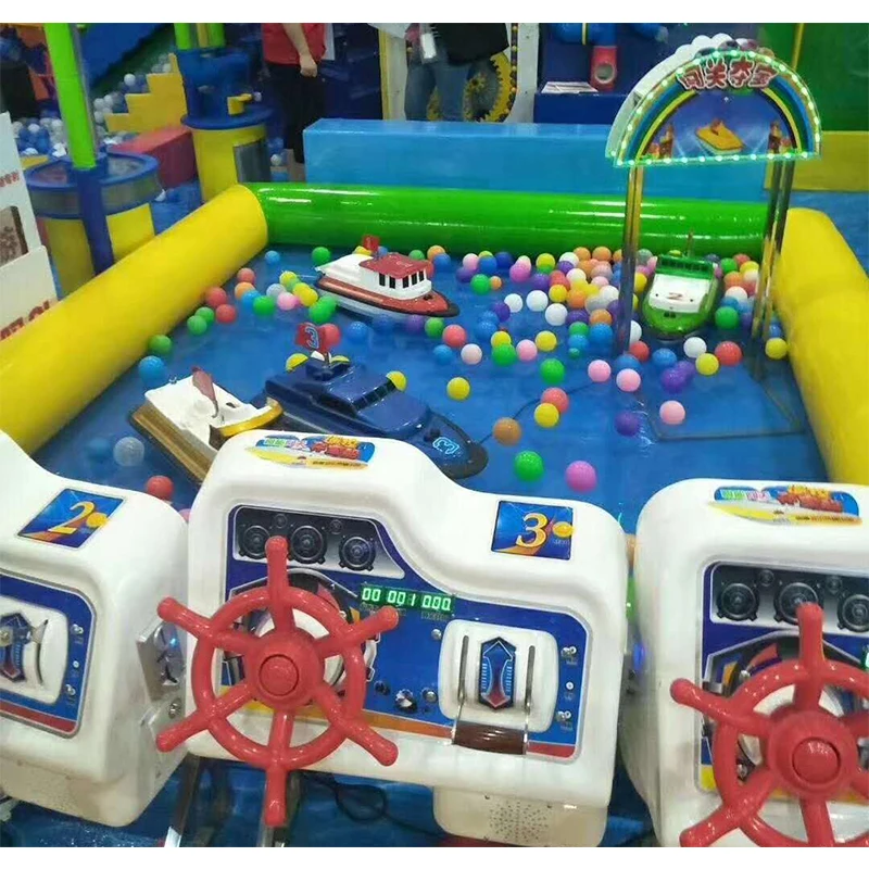 Fun Park Boat Battery Operated remote control ship amusement park games