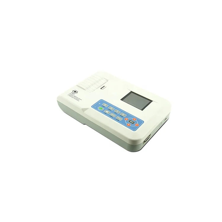 Pet Clinic ECG Animals Medical Electrocardiogram EKG Portable 3 Channel Veterinary Electrodos ECG Price
