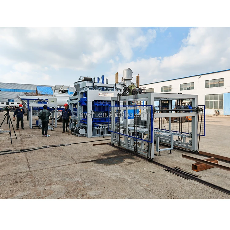 SY Construction EPS пенный блок формовочная машина QT18-15 полностью автоматическая для производства бетонных блоков производственная линия продажи