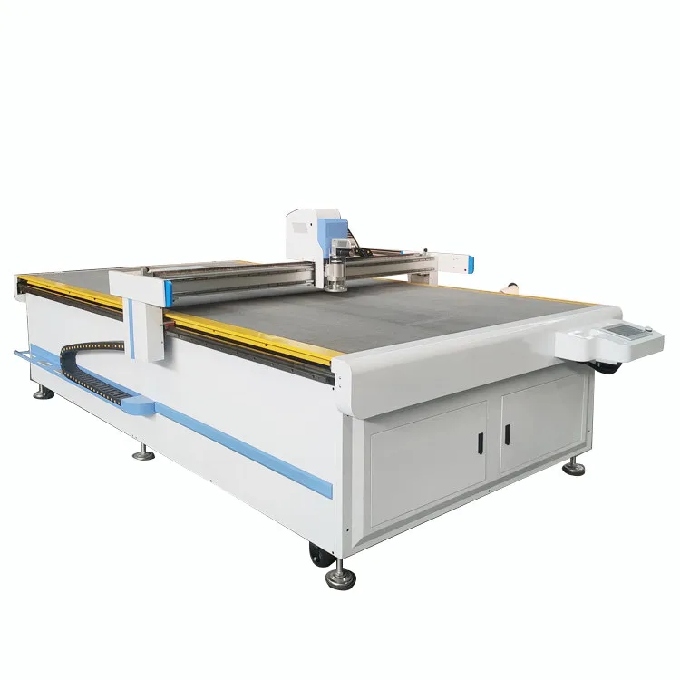 Gee victory pizza box  carton box sample cutting machine with crease wheel