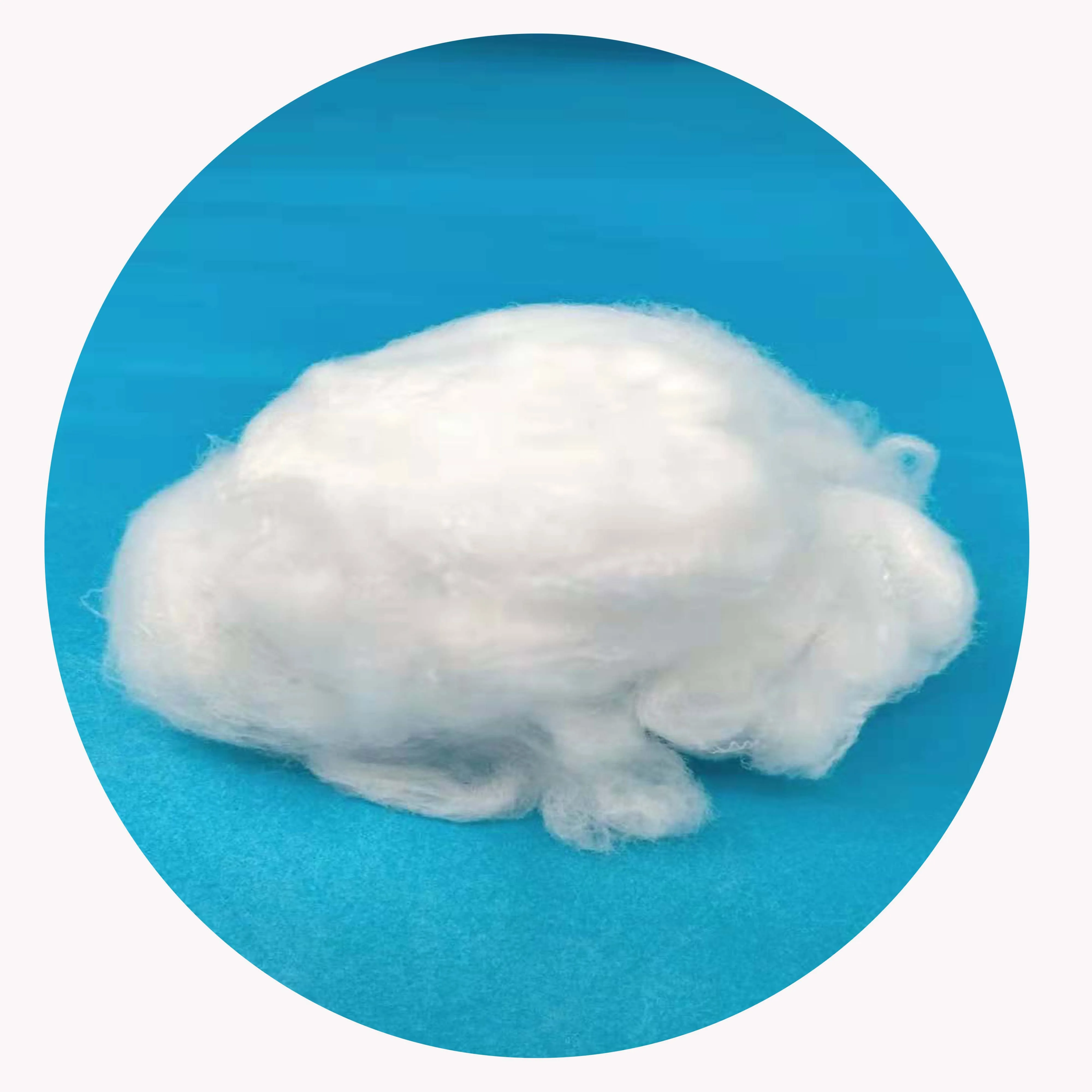 Sustainable Semi Dull Raw Nylon6 Staple fiber for