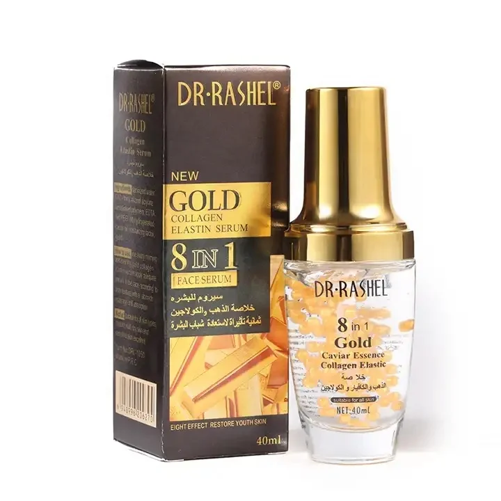 DR.RASHEL smooth fine lines firming skin Gold collagen elastin serum