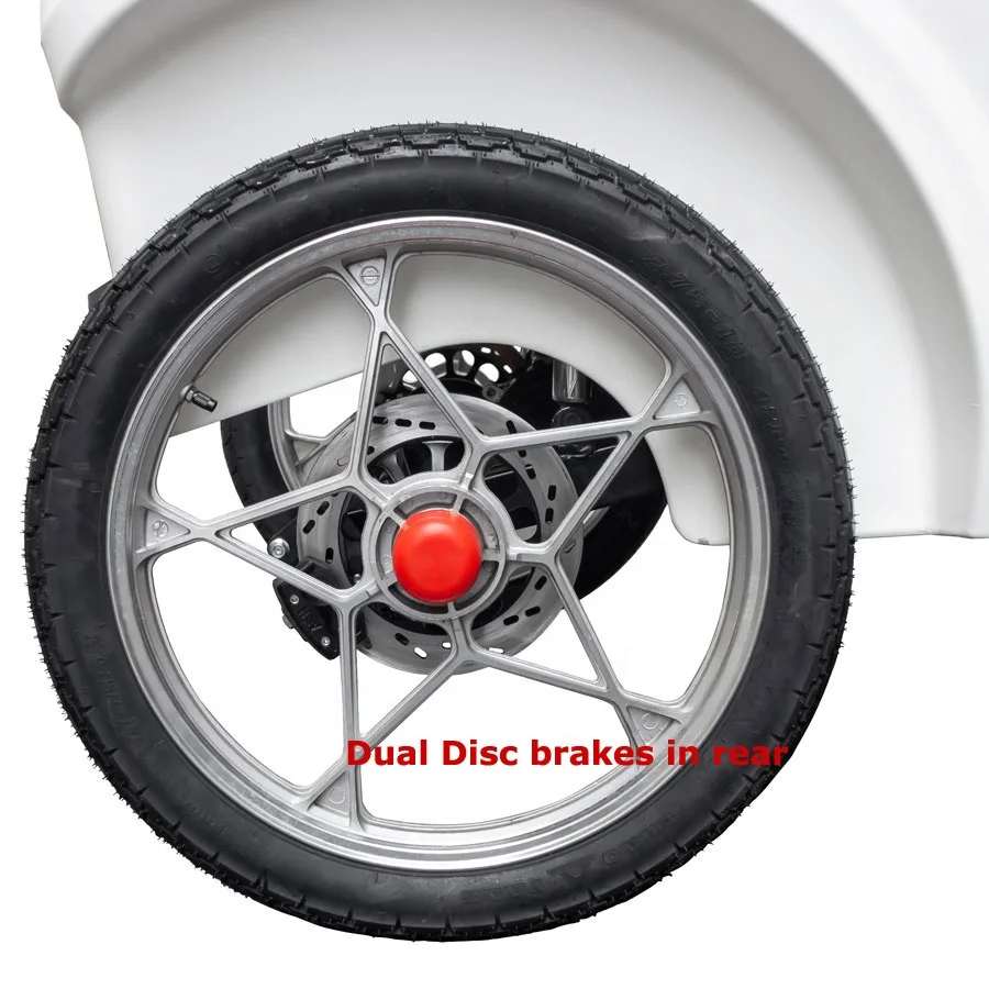 TRI-TAXI 3 Seats Passenger Bajaj Electric tricycle taxi Long range Electric power Rickshaw