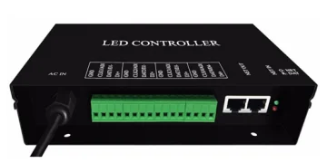 LCL DMX512 SPI signal RGB LED controller 4S DJ nightclub 1/4/8 ports LED splitter SPI controller wholesale