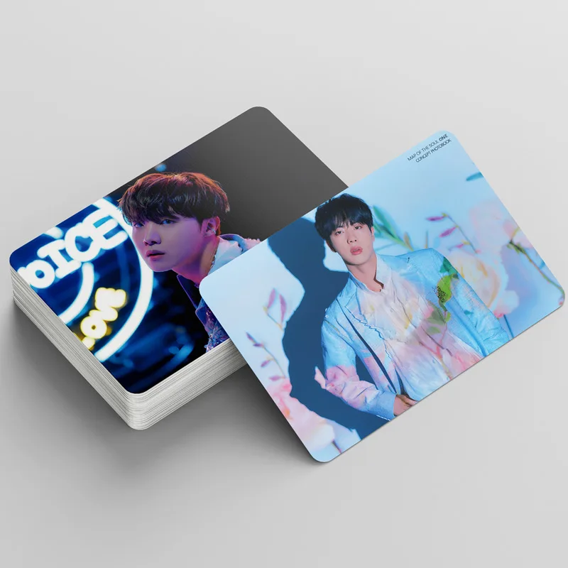 Wholesale 55pcs/box Kpop Idol Merchandise Map Of The Soul ON:E Concept Photo Bangtan Boys Photocard Photo Card Lomo Card