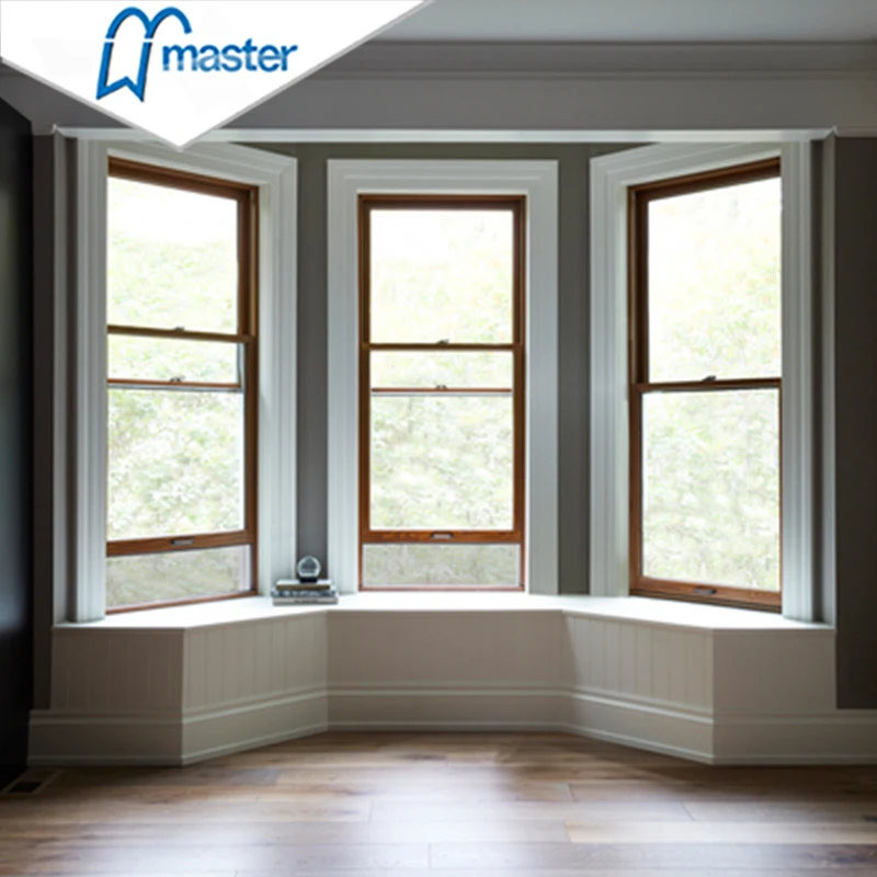 New Style Modern Standards High Quality Customized Aluminium Alloy Single Double Hung Glass Window With Low Price