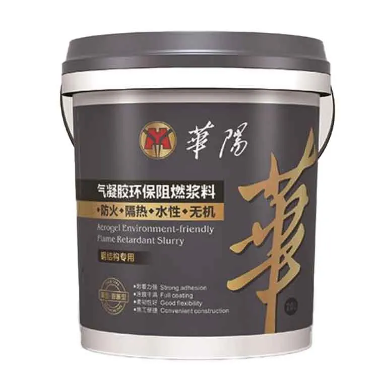 Steel structure fireproof coatings thin flame retardant slurry