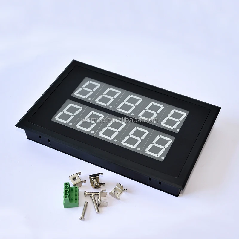 Modbus Protocol 1.2 Inch 5 Digit Digital 7 Segment Dual Row LED Display Module