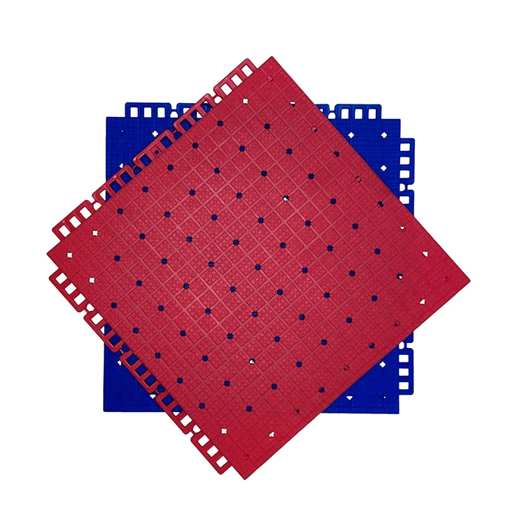 thermoplastic plastics Elastic Anti Slip Interlocking Sports Floor