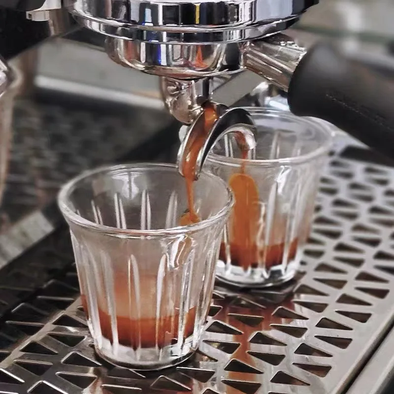 Clear Glass 90ML/ 120ml/ 160ML /200ML Espresso  Coffee CUP/Whiskey Shot Glass/Vodka Glass
