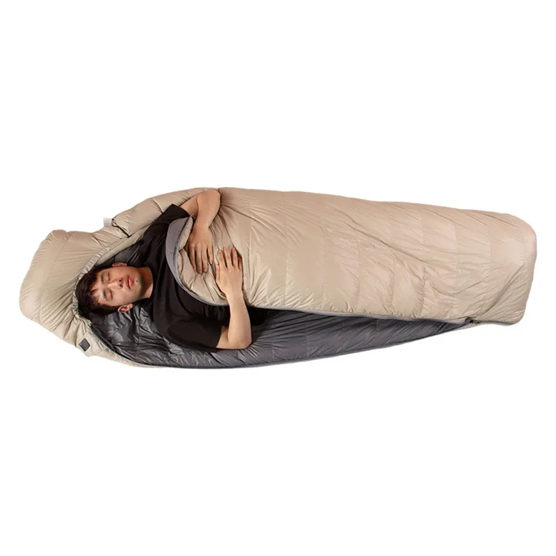 Portable Mummy Sleeping Bag Waterproof Cold Weather For Adults Camping Gear Travel Hiking Backpacking Equipment Logo Custom