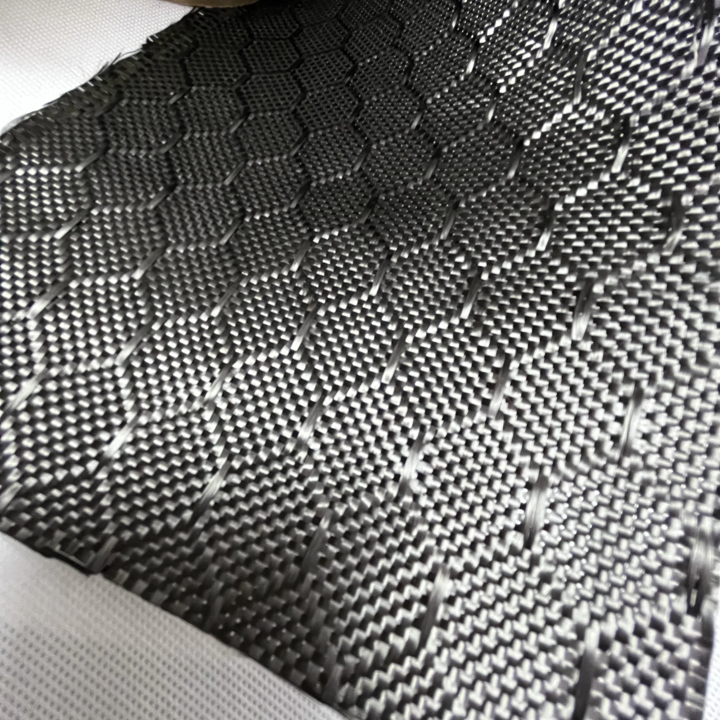 Hexagon carbon kevlar fiber fabric colorful honey comb cloth