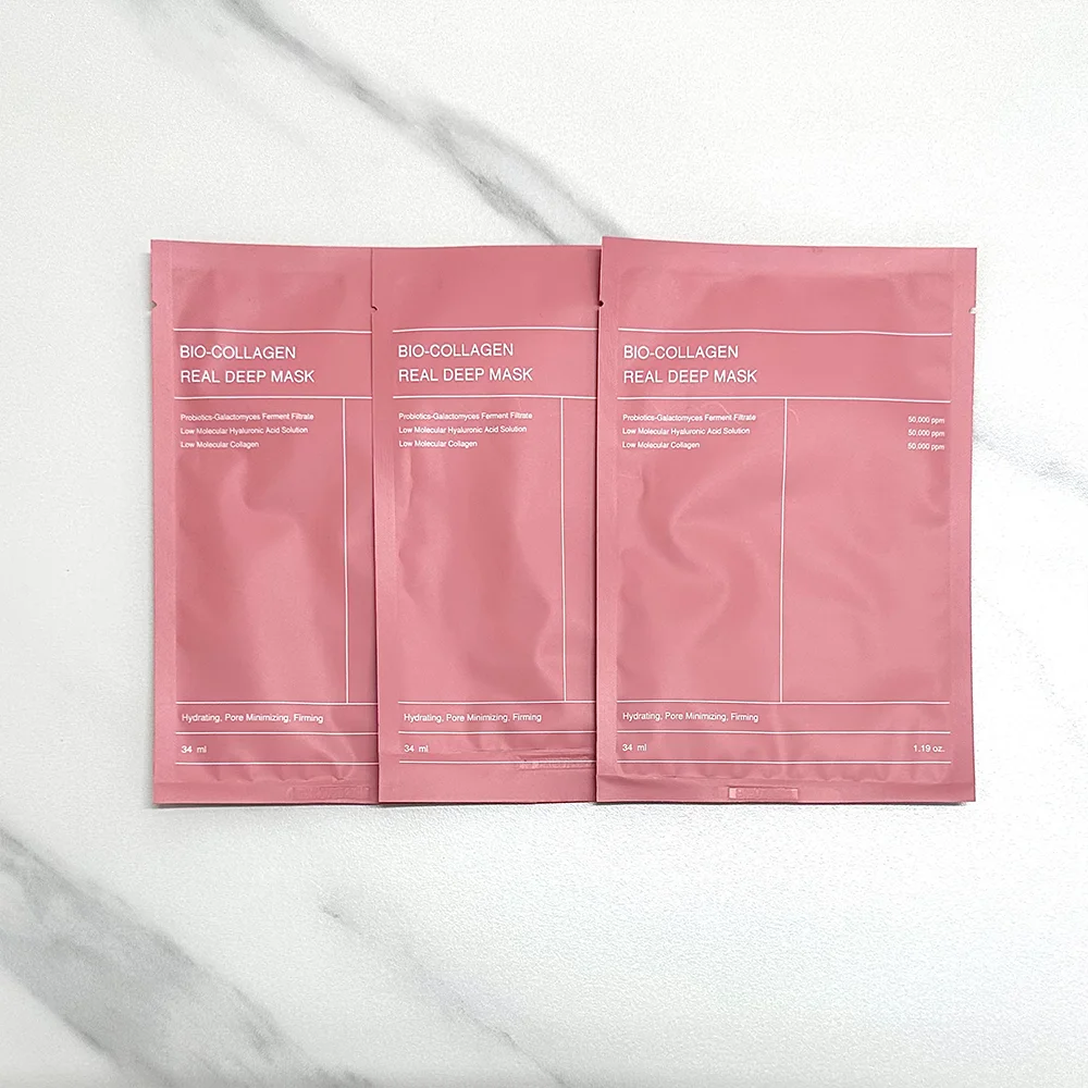Private Label Bio Collagen Real Deep Mask Moisturizing Hydrating Brightens The Skin And Improves Wrinkles Minimizes Pores Mask