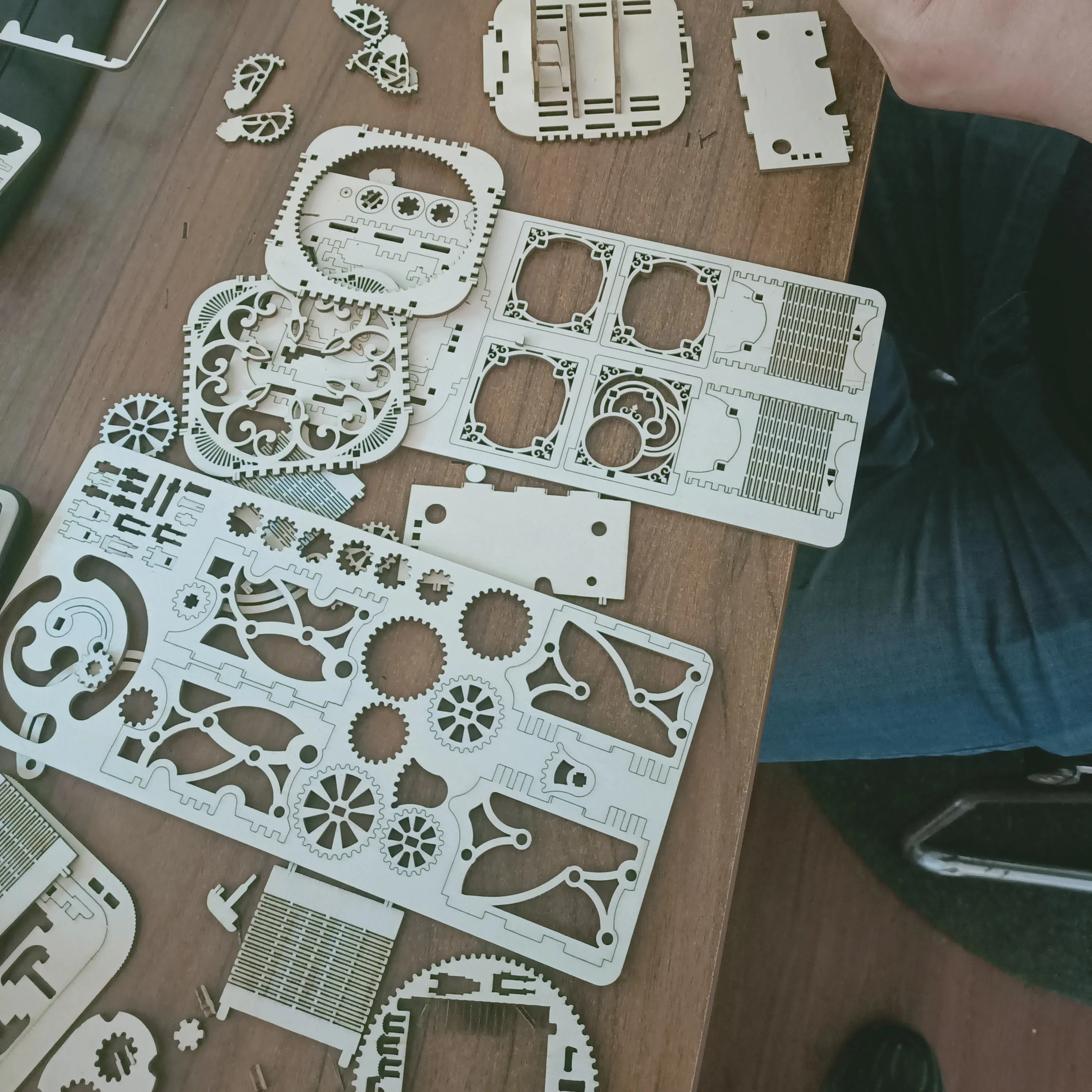 Customized 920*920 mm Basswood Engraving Board Unfinished Blank Wood Laser CNC Cutting Decoration Carton Souvenir DIY Europe