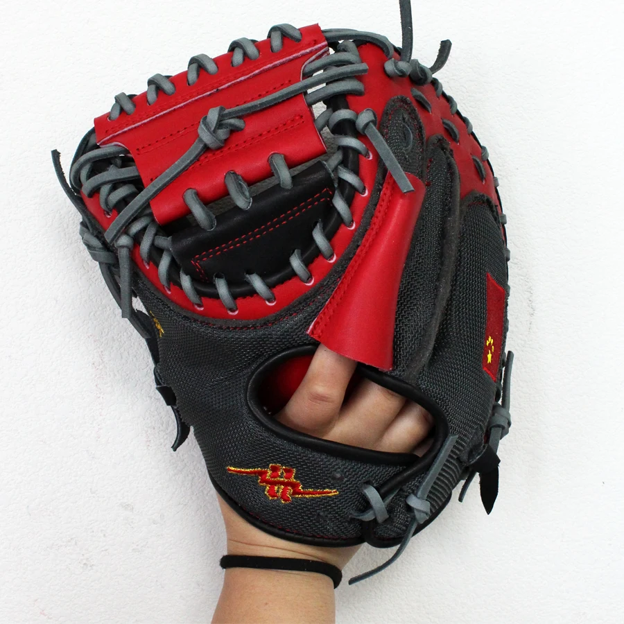 LHT - Professional Factory Wholesale Kip Leather Catcher Gloves For Baseball Softball Sports