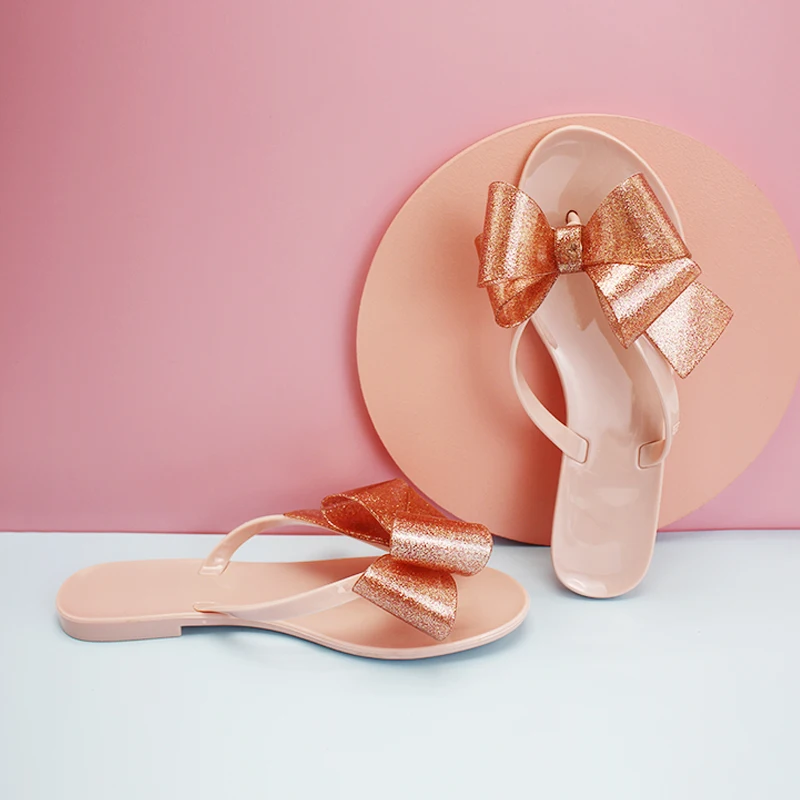 SUMMER WOMEN colorful beach CRYSTAL SHOES SLIPPERS LADY FASHION FILP-FLOP lady jelly thong flip flops