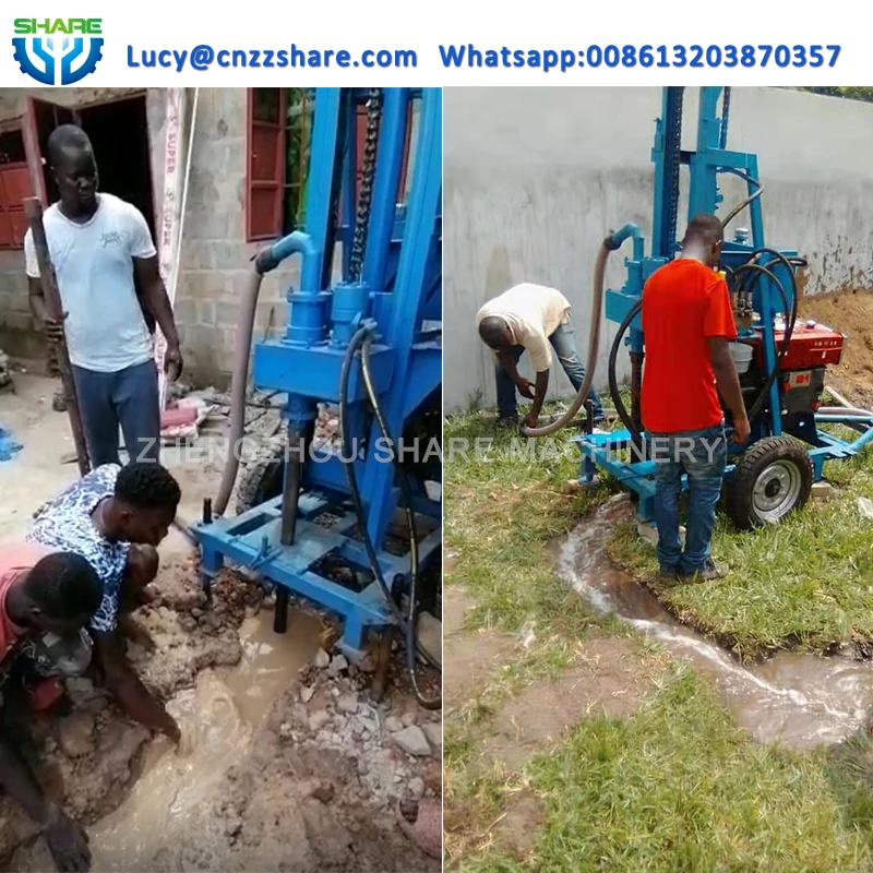 shallow water well drilling rig deep well machine price drill rig