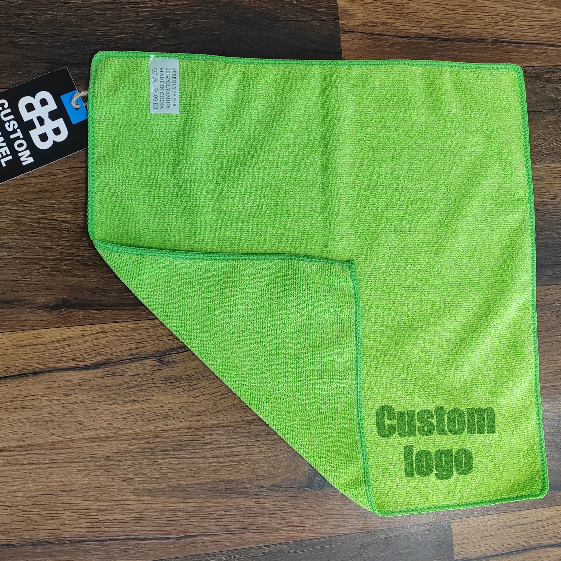 Ultra fine fiber car wash towel, car drying towel, customized logo, ultra-fine fiber bag, customized size, packaging