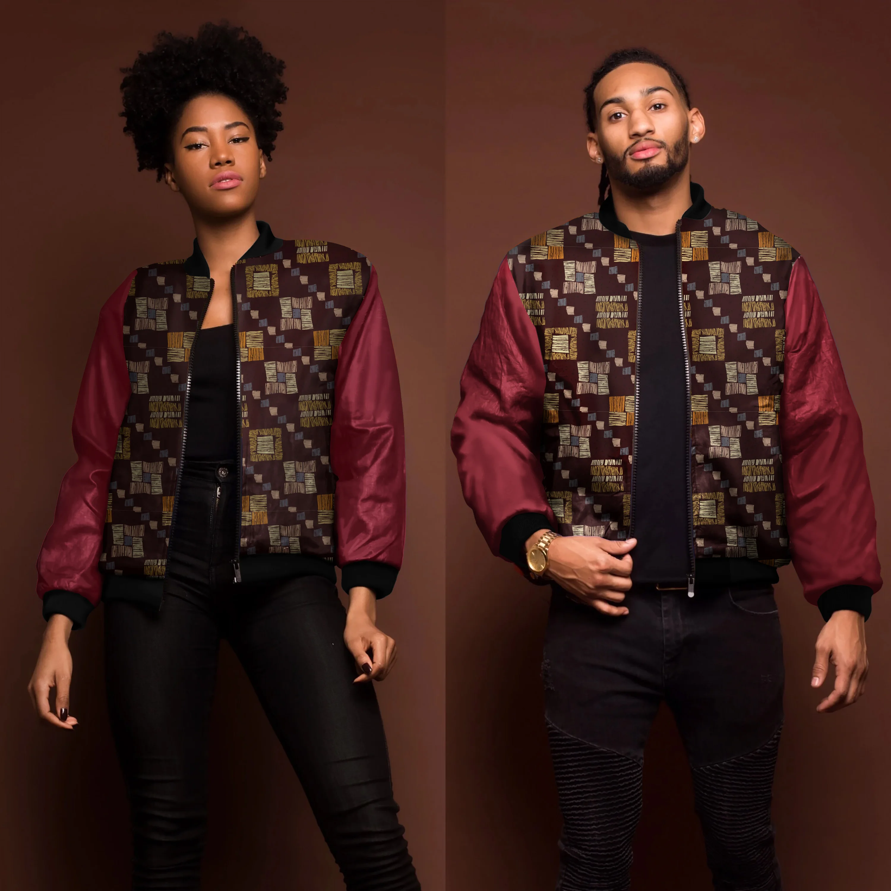 Африканская одежда, зимняя куртка на заказ, куртки с Африканским богемным принтом для женщин 2021, винтажная Женская куртка-пуховик Анкара Кенте