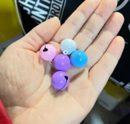 8mm-18mm Metal Bell DIY Christmas Shiny Jingle Bells for Festival Party Decorations Jewelry Dog Cat bell