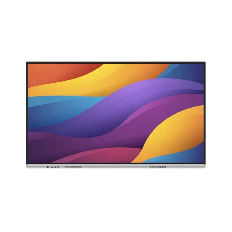 75-Inch Interactive Smart Board Education LED Panel Interactive Touch Screen Electronic Whiteboard Meetings 65-98 Inches Range