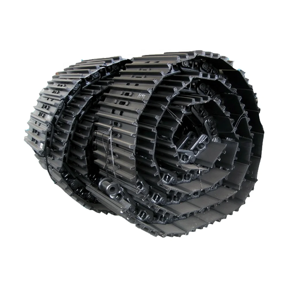 shoe assembly 800mm d150 d155 ty 320b track group durable front idler Caterpillar CAT d6d track assembly steel track assembly