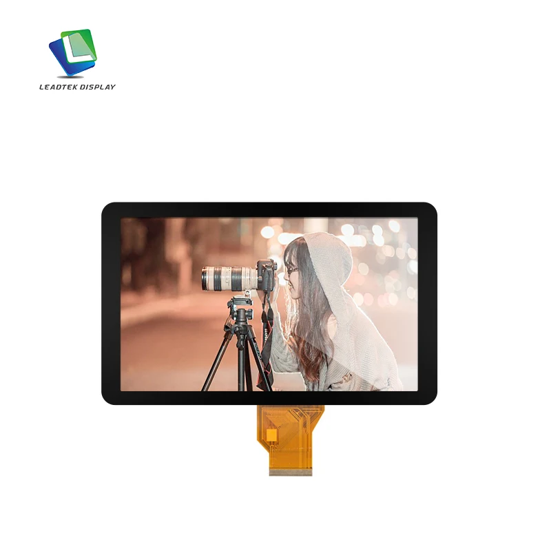 Horizontal Screen 10.1 Inch IPS With 1280*800 Resolution LVDS Interface Display With CTP