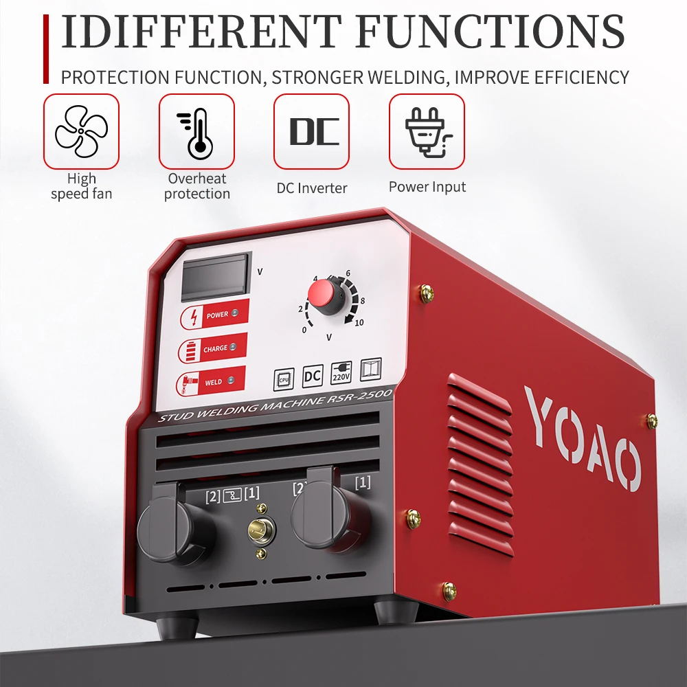 YOAO Inverter RSR-1600/2500/3500/4500 Stud Bolt Welding Machine metal stud machine Stud Welding Machine
