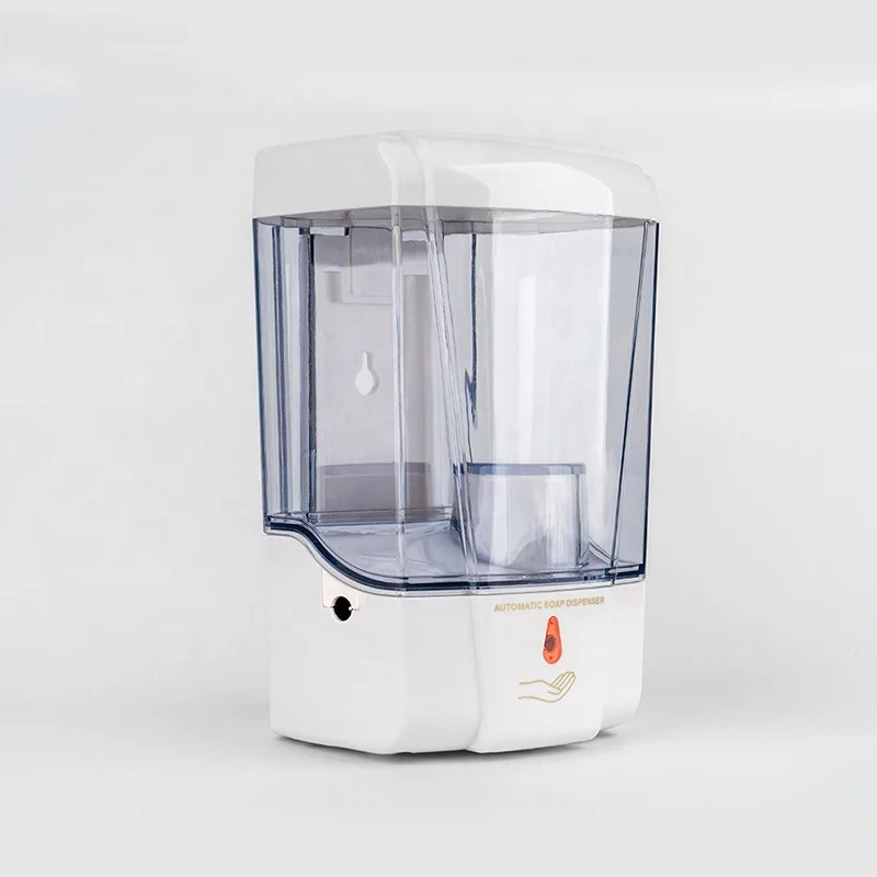 Foaming Soap Dispenser Dispenser Pumps with ABS Top Sell 750ML Amber in White Wall Mounted Hand Liquid Soap Dispenser