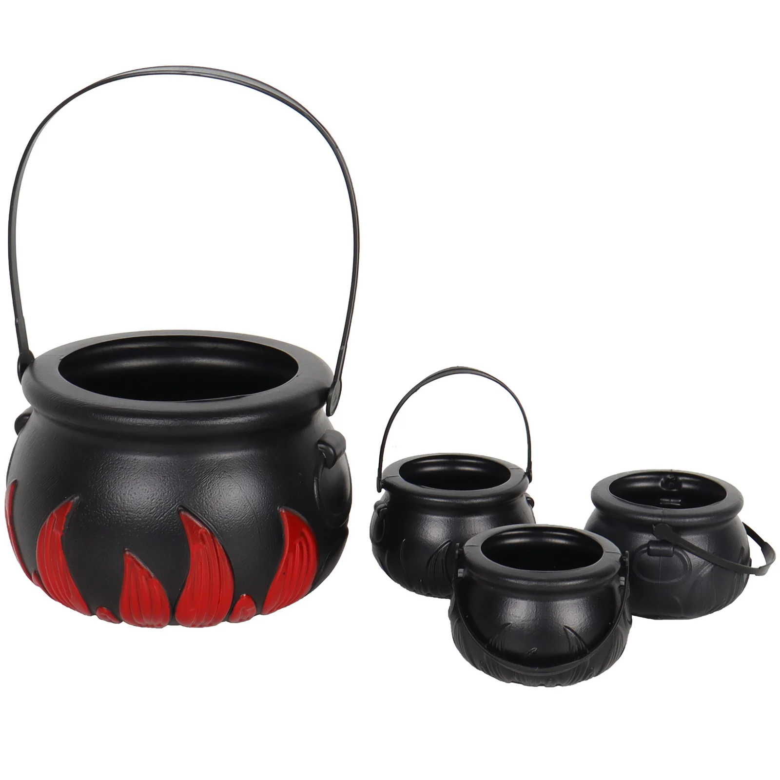 Ведьма колдрон ведро для конфет на Хэллоуин пластиковые ведра сахара украшение Хэллоуина