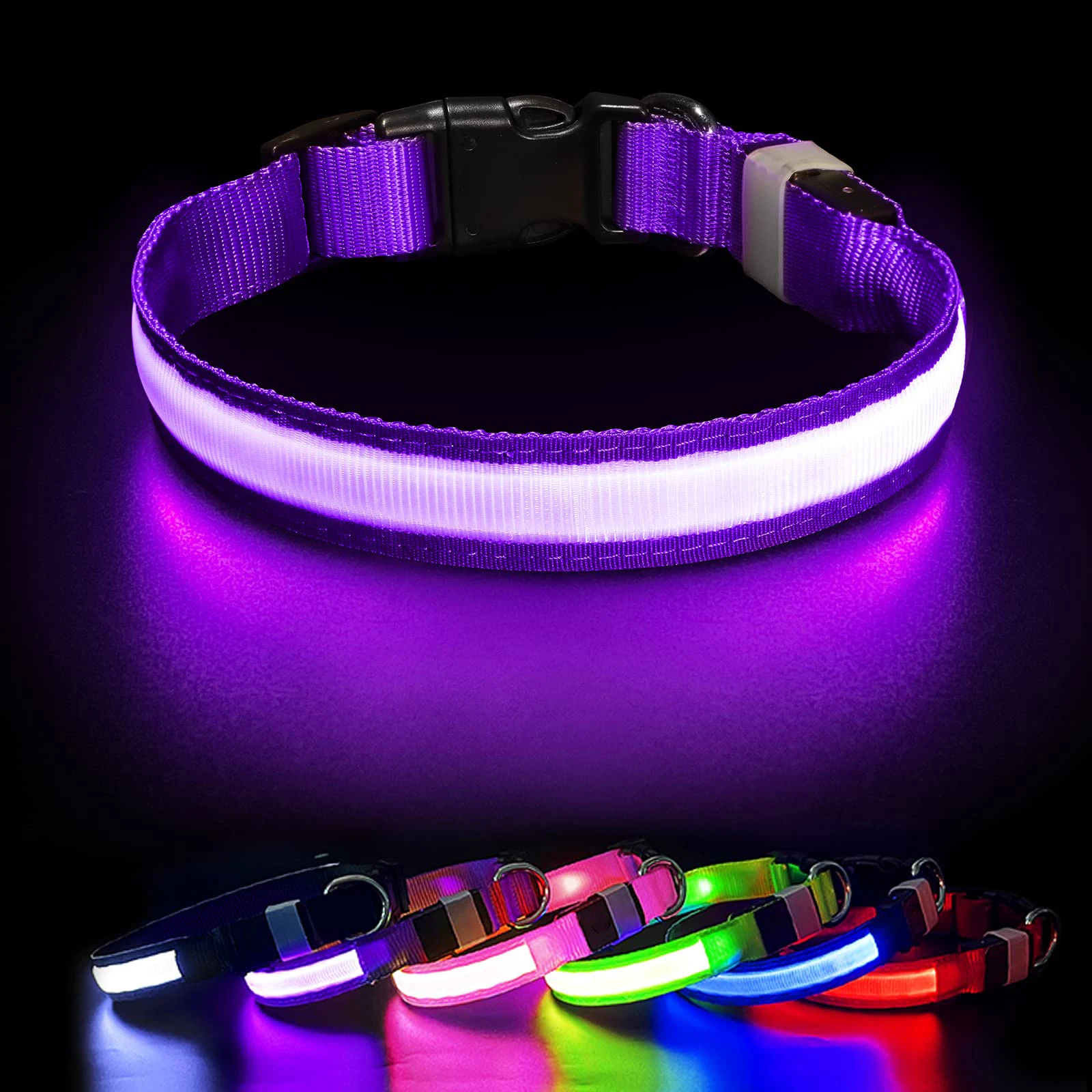 Перезаряжаемый USB-ошейник для собак