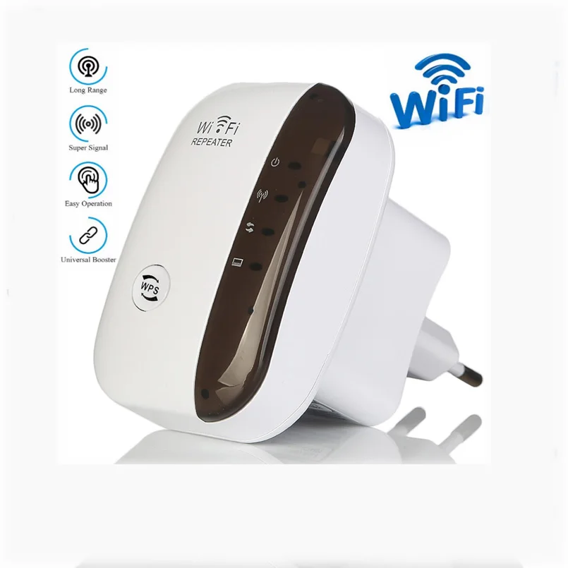  Усилитель сигнала Wi-Fi 300 Мбит/с с вилкой Стандарта