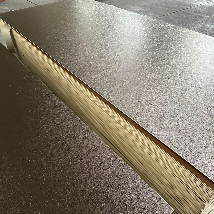 Bamboo Charcoal Mirror Water Ripple  Wood Veneer PVC Cladding WPC Metal Wall Panels Interior Decoration Coextruded Sheet