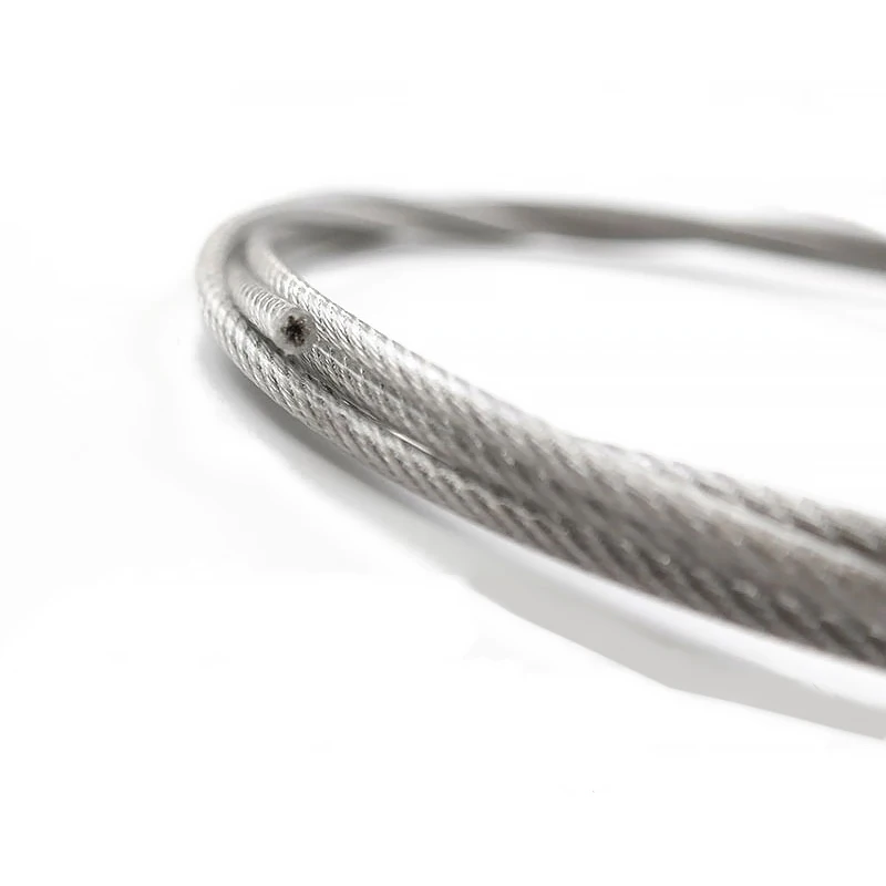 304 316 Nylon Invisible Grill Stainless Steel Wire Rope Balcony 7X7 2.0mm 2.5mm 3.0mm China Factory Wholesale