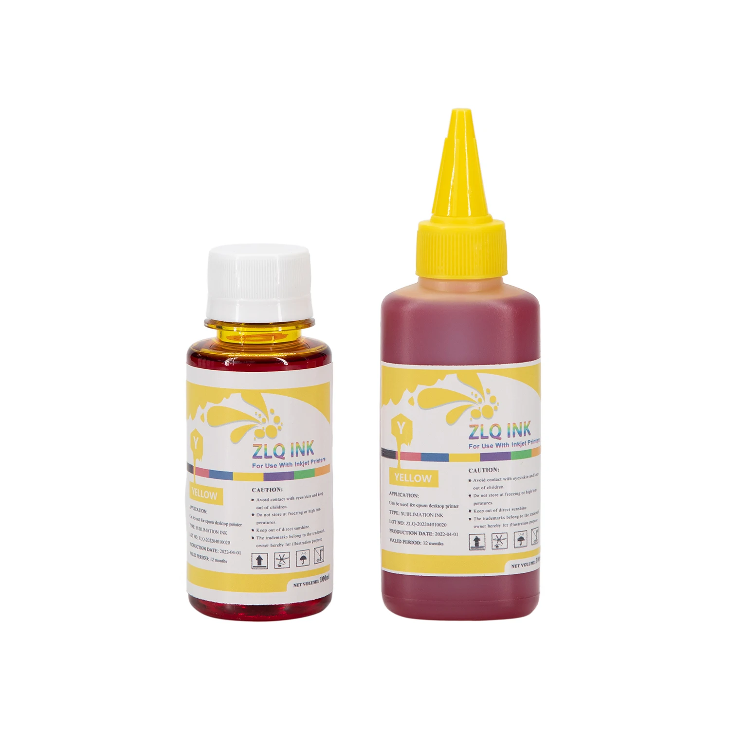 High Gloss original quality 6 color sublimation ink desktop printer sublimation ink 70ml/100ml